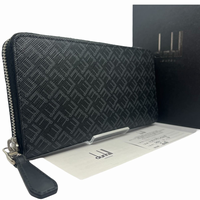 dunhill ダンヒル メンズ 長財布 ラウンドファスナー 総柄