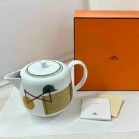 HERMES　エルメス　ティーポット　SAUT HERMES ブランド食器　ソーエルメス
